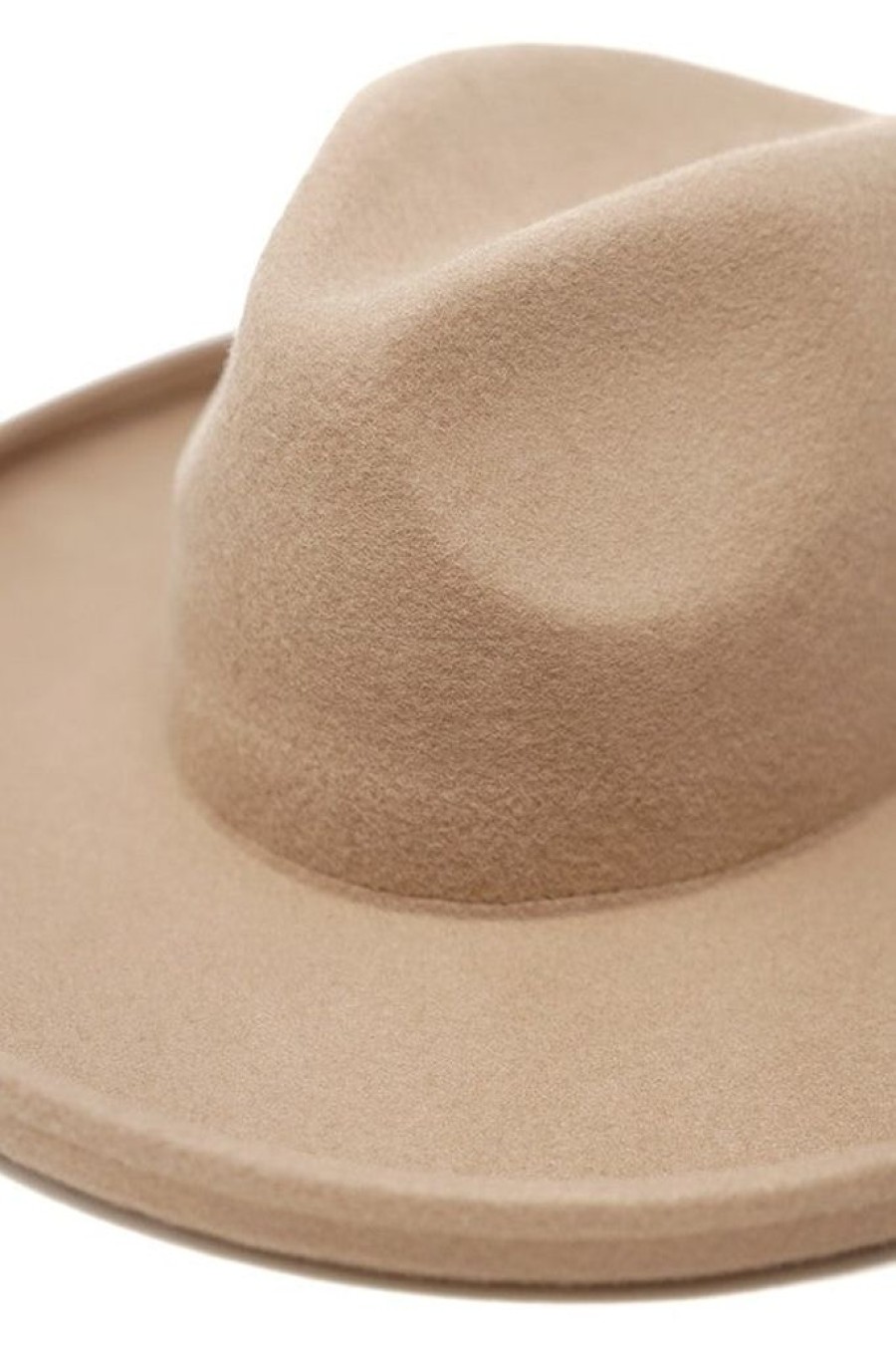 Best Olive & Pique Pencil Brim Wool Felt Rancher Hat