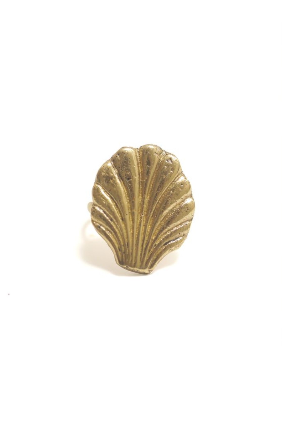 Wholesale Brass Shell Ring