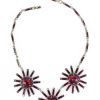 New De Luxe Starburst Red Necklace